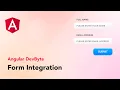 Angular - Form Integration