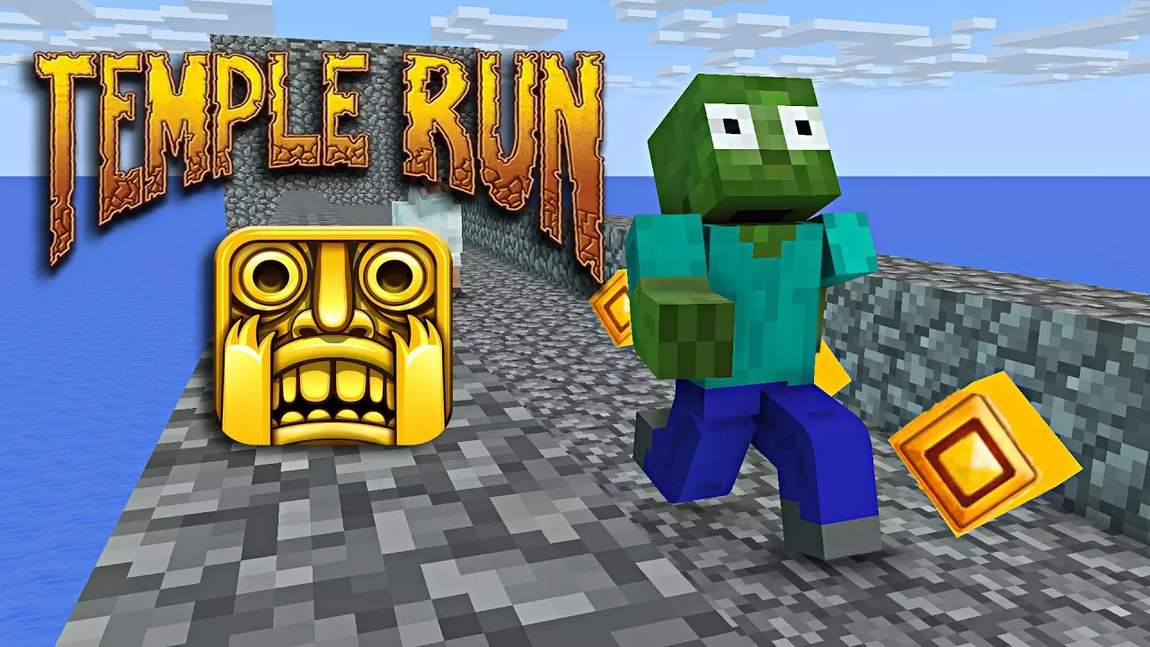 TEMPLE RUN CHALLENGE | Platabush Animation TEMPLE RUN CHALLENGE | Platabush Animation