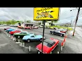 American Muscle Car Lot Inventory Walk Maple Motors 22 Hot Rod Antique Classic Rides For Sale