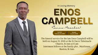 Honoring the Life and Legacy of Enos Campbell