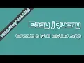 Easy jQuery - How to Create a Full CRUD App with jQuery and HTML 19