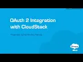 OAuth2 Integration with CloudStack CloudStack 4 19 Feature First Look
