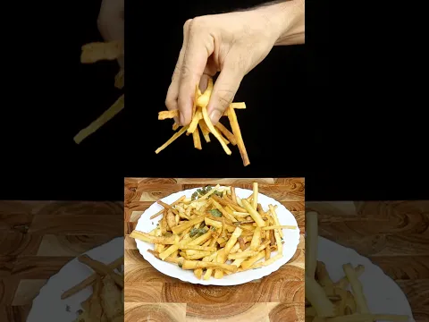 Crispy Cassava Stick #shorts #asmr #cooking