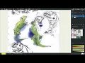 Mypaint 2 0 Alpha w Paint simulation layer