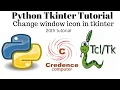 Change icon of the Tkinter Window