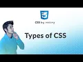 Types of CSS External CSS Inline CSS Internal CSS with Examples - Learn CSS in Hindi