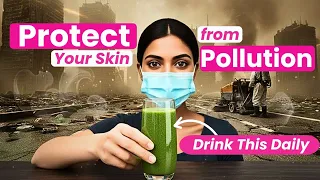 Drink for Glowing Skin Instantly! Combat Pollution Damage Naturally | DIY Beauty Water Recipes