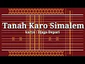 O Taneh Karo Simalem Lirik