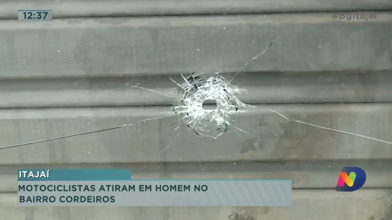 Motociclistas atiram em homem no bairro Cordeiros