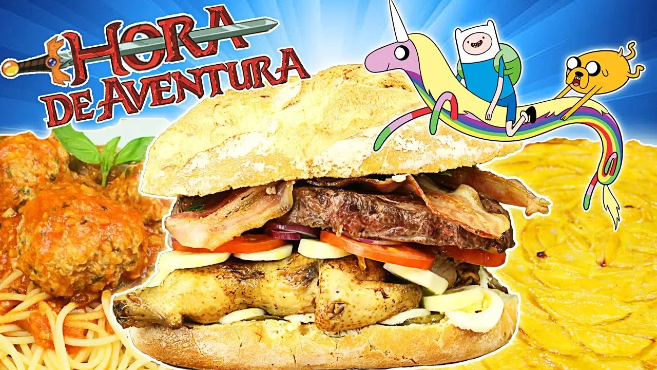 3 Deliciosas Recetas de HORA DE AVENTURA que te FLIPARN!!!