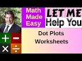 Dot Plots Worksheets