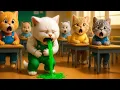 Download Lagu 🤮🍏 The Kitten Ate a Strange Apple… Then Chaos Broke Out in Class! #aicat#catshorts#cat