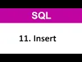 SQL Tutorial - 11 SQL Insert Commands Insert Into Table Oracle Commands