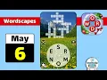 Wordscapes May 6 2021 Daily Puzzle Walkthrough