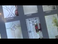 Masonite s interactive glass display