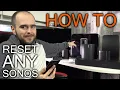 How to Reset any Sonos Speaker