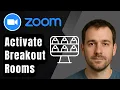 How to Activate and Use Breakout Rooms in Zoom 2026 Step-by-Step Beginner Tutorial