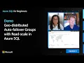 Demo Geo-distributed Auto-failover Groups in Azure SQL Azure SQL for beginners Ep 52