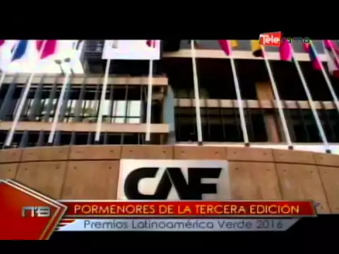 Pormenores de la tercera edición premios latinoamérica Verde 2016