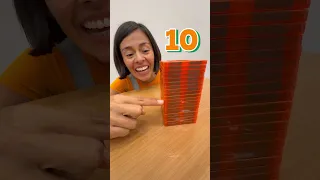 Creamos una torre de #números 🔢 #123andres #aprendeespanol #matemática #kindergarten #shortsvideo