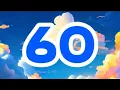 60 Second Countdown Timer - Groove 1 Minute with Music