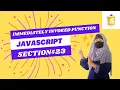 Immediately Invoked Function JavaScript Tutorial in Urdu Part 23 NamalTechnicalOrg