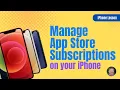 Stop Paying for Apps You Don t Use iPhone Subscription Management