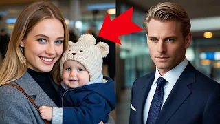 A MILLIONAIRE SEES HIS EX WITH A BABY AT THE AIRPORT! DAYS LATER, SHE SEARCHES FOR HIM THROUGH TEARS