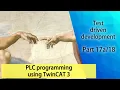 PLC programming using TwinCAT 3 - Test driven development Part