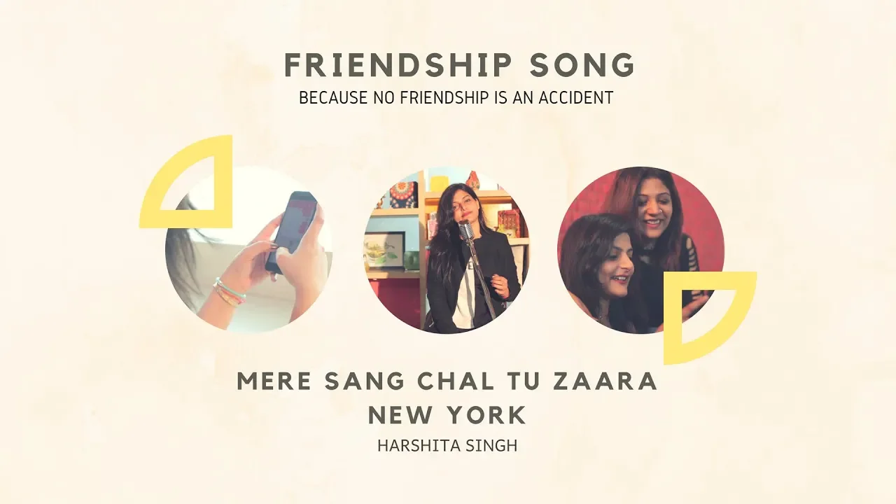 Mere Sang Toh Chal Zara - New York | Friendship Day Song | Harshita Singh | Knight Pictures