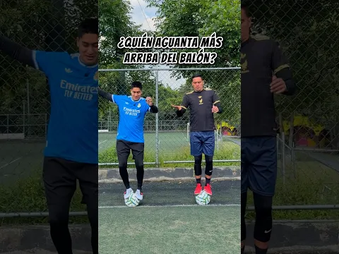 ¿Quién aguanta más arriba del balón? 😵‍💫⚽️🔝