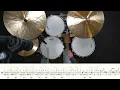 Art Blakey's Blue Monk Solo - The Art of Jazz Drum Solo - Transcribed & Played