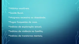 Saúde do adolescente: aspectos gerais. Parte 1