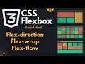 CSS Flexbox Direction Flex wrap Flex-flow Tutorial Lecture 2