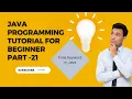 Final Keyword in Java How to use final keyword Java Programming Tutorial For Beginner 2023 Part 21