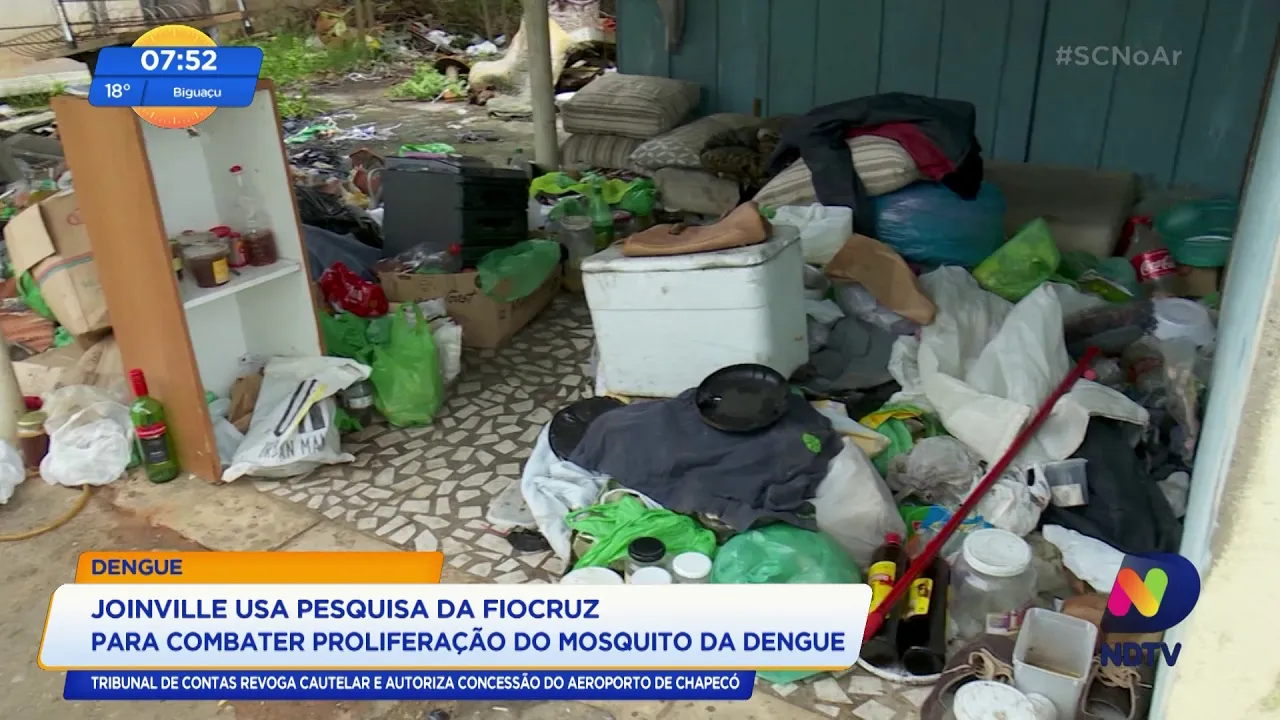 Joinville usa pesquisa da Fiocruz para combater proliferação do mosquito da dengue