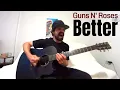 Download Lagu Better - Guns N' Roses [Acoustic Cover by Joel Goguen]