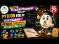 Python for AI Integrate OpenAI Gemini APIs Day 79 of 90 Days Python Course Edulexis