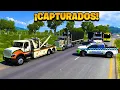 ¡CONDUCTORES DE MULAS SE FUGAN Y TERMINAN DETENIDOS! | American Truck Simulator