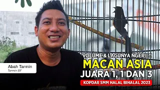 [ Murai Batu MACAN ASIA ] Volume \u0026 Lagunya Ngerii !! Juara 1, 1 dan 3 di Kopdar SMM Halal Bihalal