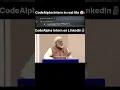 CodeAlpha Intern in Real Life vs LinkedIn