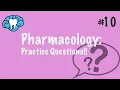 Pharmacology PRACTICE QUESTIONS INBDE ADAT