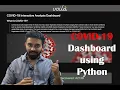 Building COVID-19 interactive dashboard from Jupyter Notebook No coding required