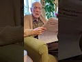 His reasoning for reading the local paper
