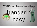 OSRS Kandarin easy diary guide