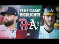 RED SOX vs ATHLETICS Resumen del partido completo 29 de julio Temporada 2026 de la MLB