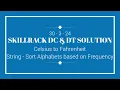 SKILLRACK DAILY CHALLENGE AND DAILY TEST SOLUTION 30-03 C Java Python