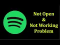 How To Fix Spotify App Not Open Problem Android \u0026 Ios || How To Fix Spotify Not Working Problem