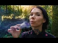 ASMR Self-Massage in the Forest Quiet Speaking Nature Sounds