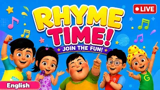 🔴 LIVE English Rhymes Taarak Mehta Ka Ooltah Chashmah Rhymes | Kids Songs |  #livetmkoc